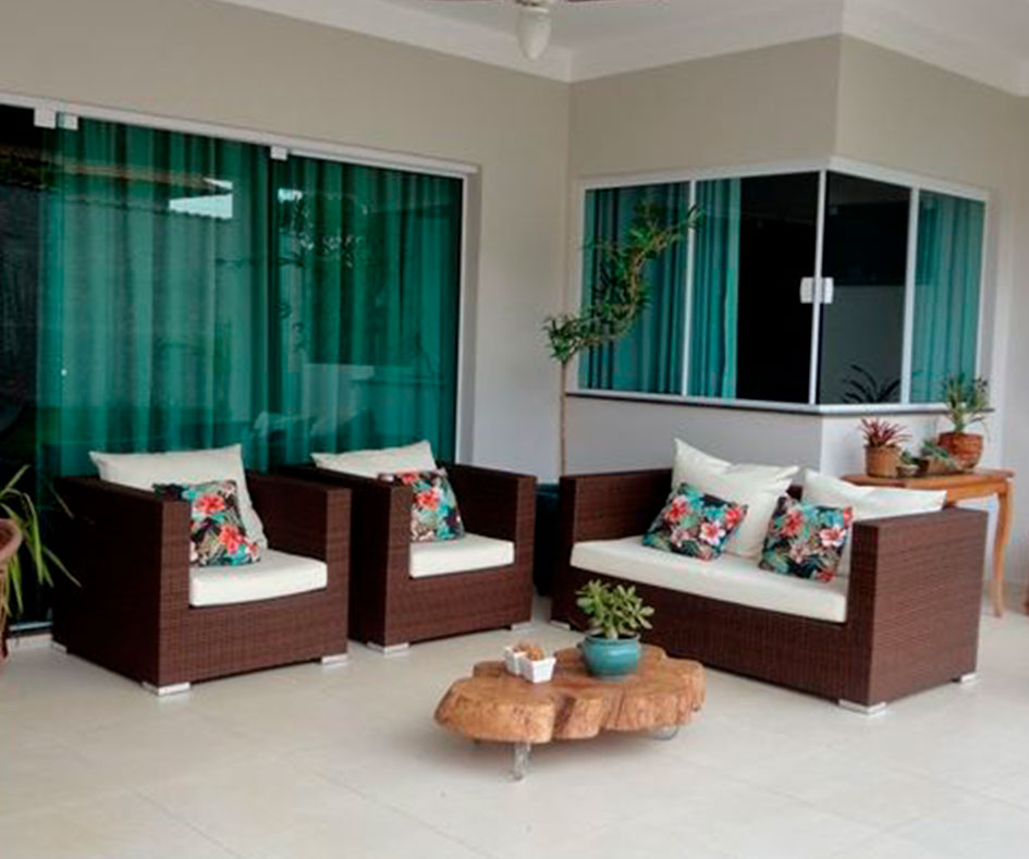 Janelas de Vidro Temperado