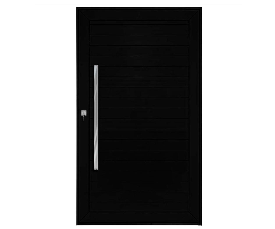 Portas pivotantes de alumínio